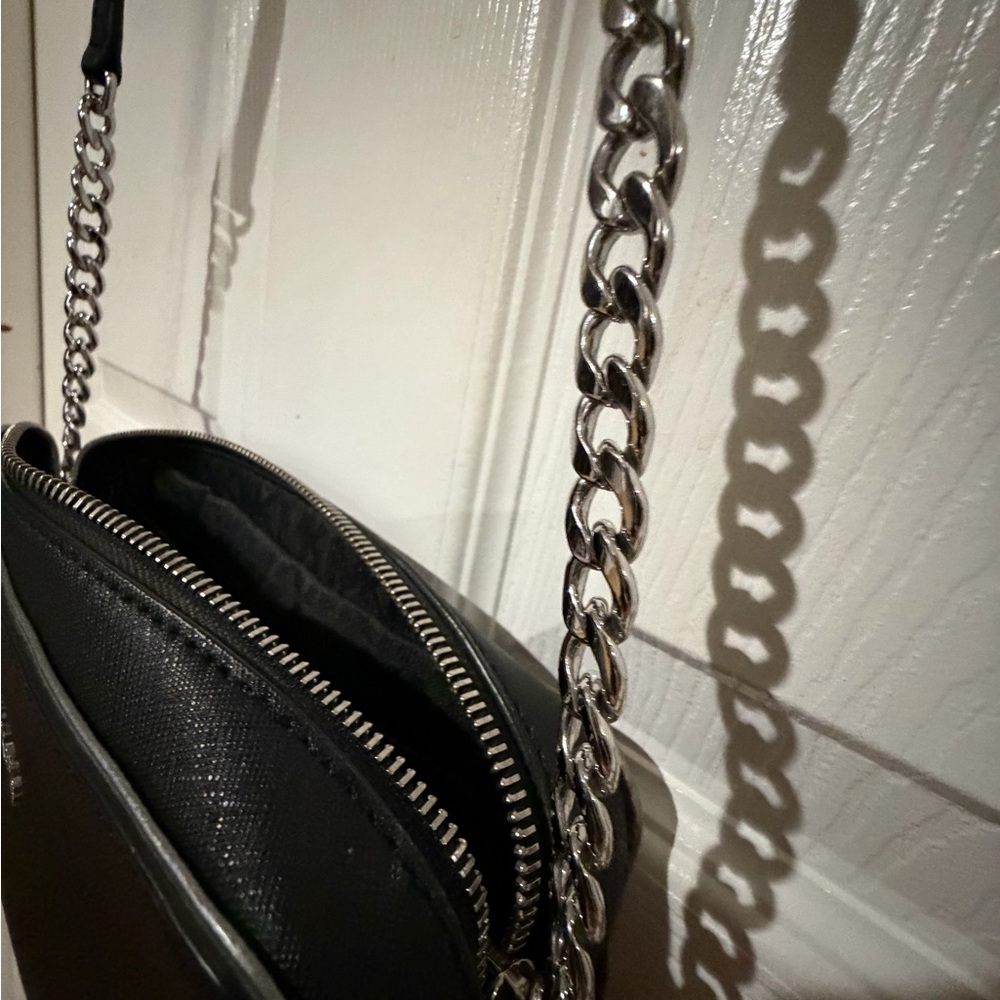 Michael Kors Black Saffiano Crossbody - Picture 2 of 3